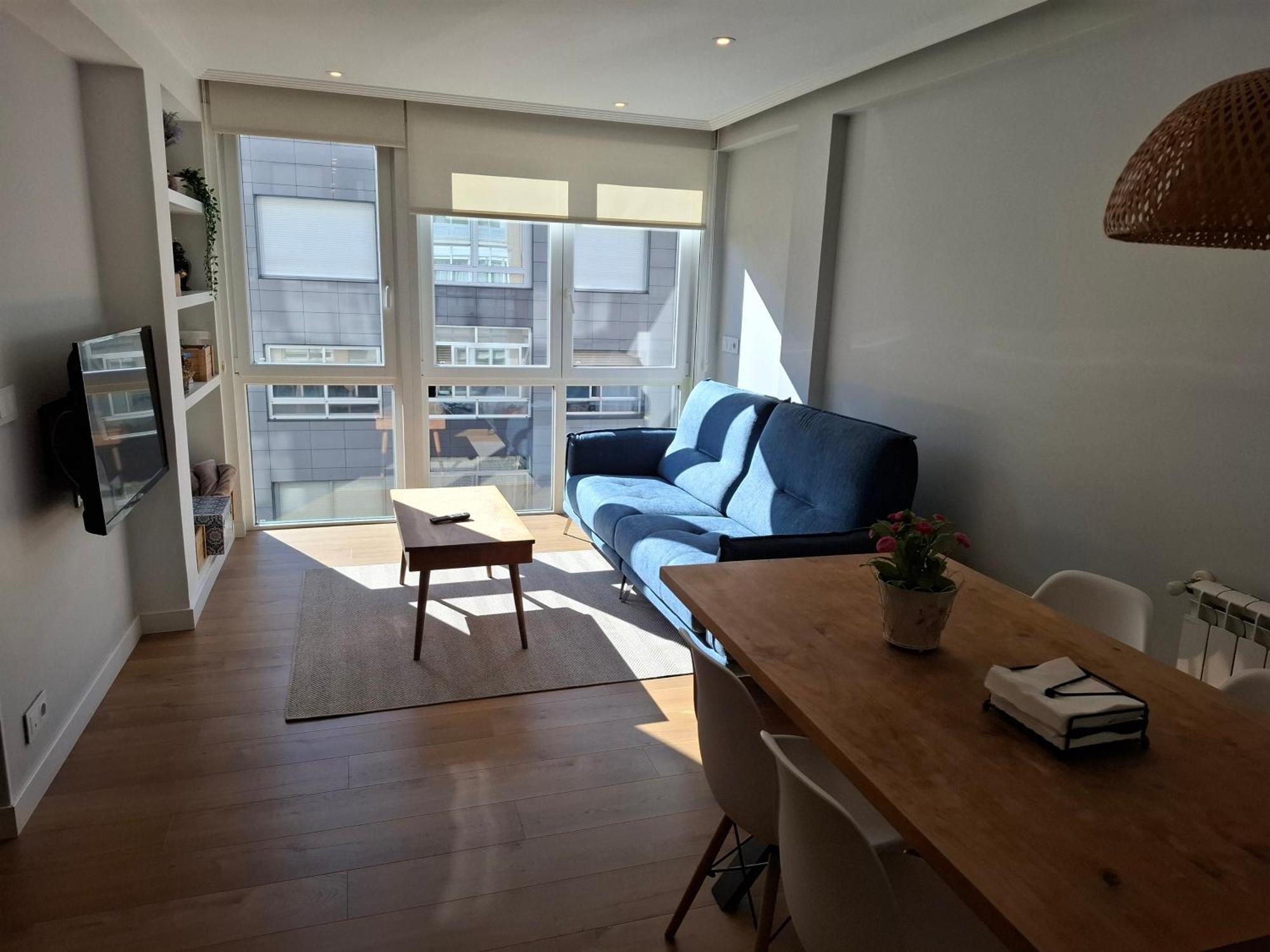 Apt Moderno Centrico Y Soleado Понтеведра Екстер'єр фото