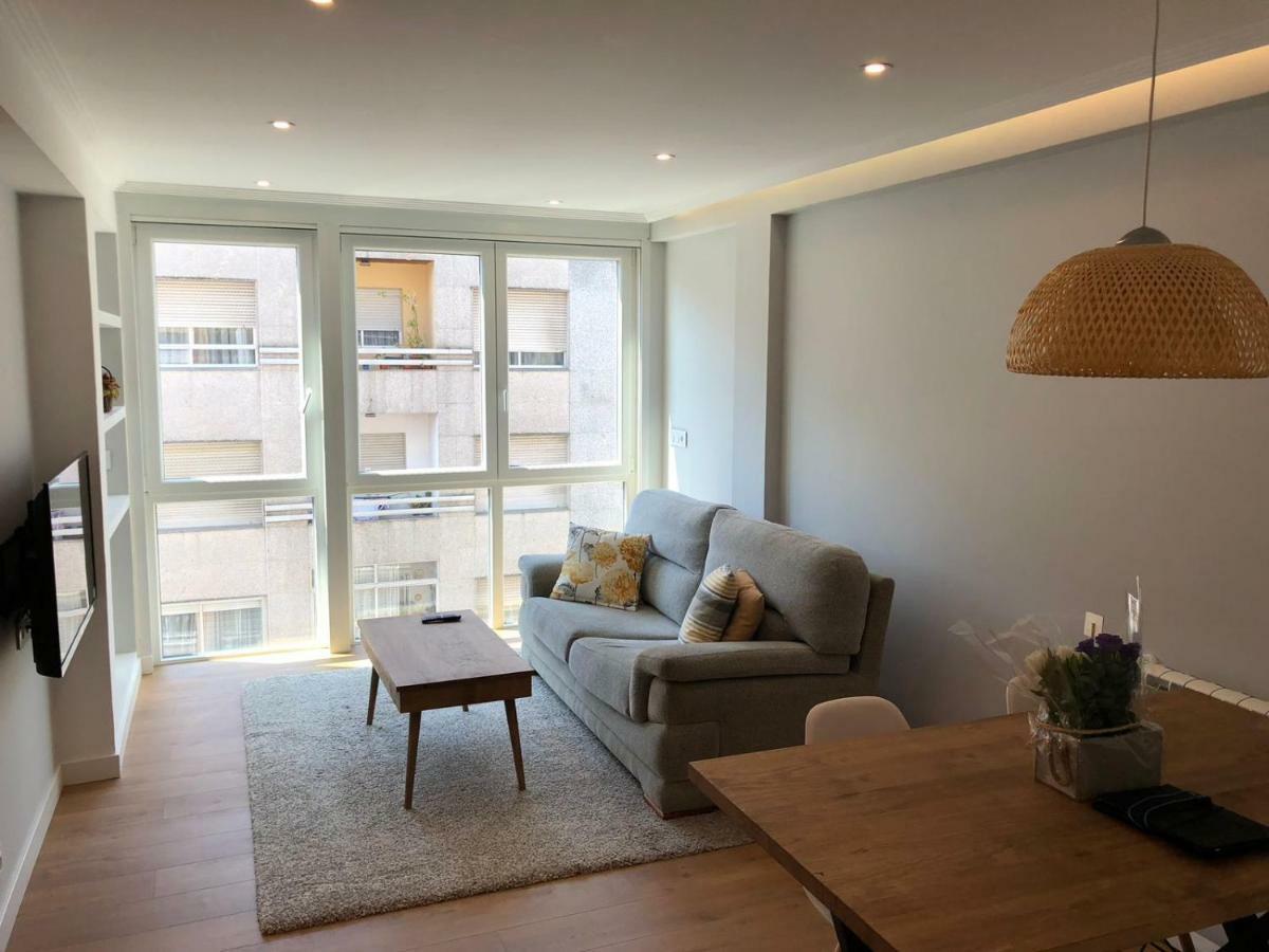 Apt Moderno Centrico Y Soleado Понтеведра Екстер'єр фото