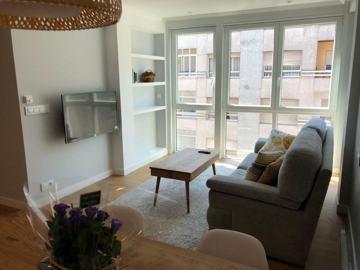 Apt Moderno Centrico Y Soleado Понтеведра Екстер'єр фото
