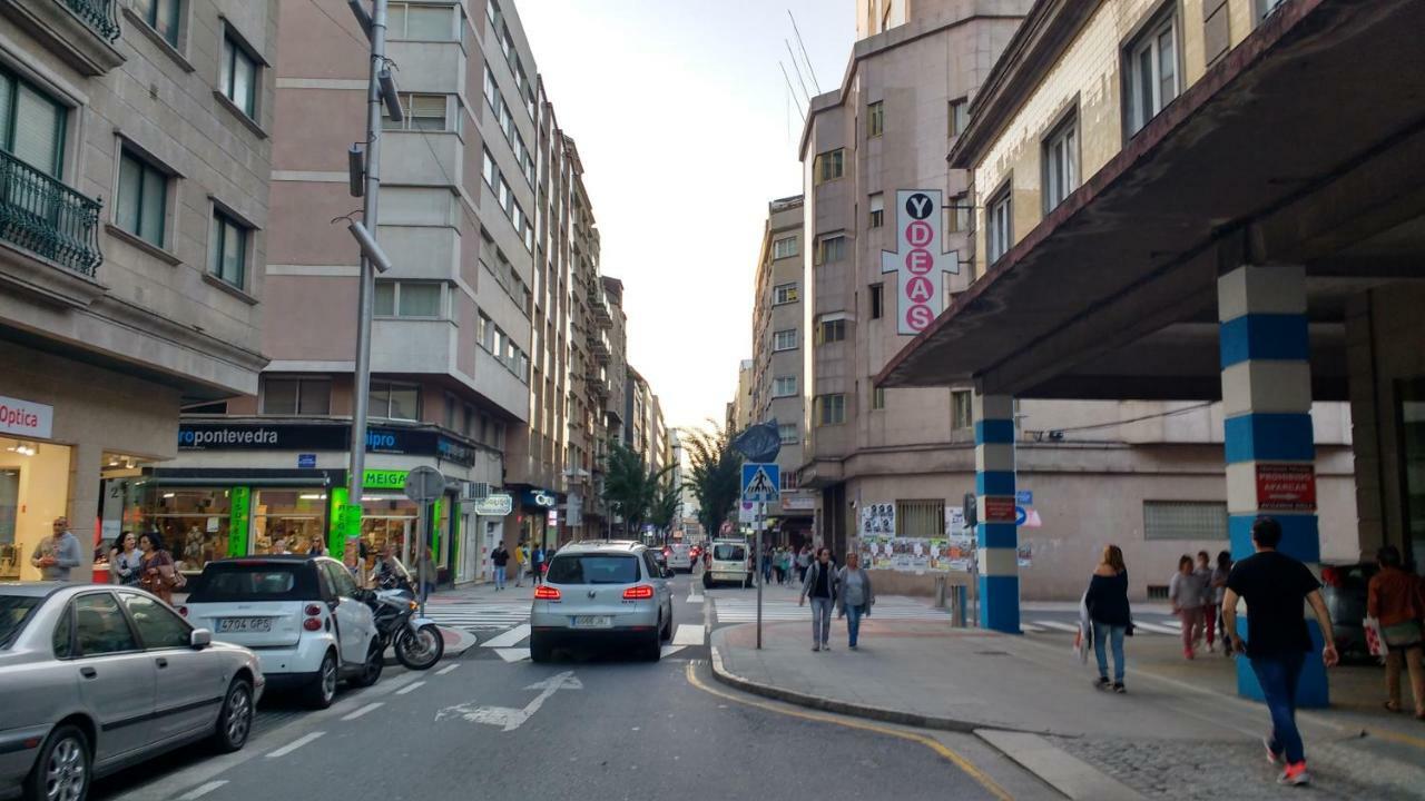 Apt Moderno Centrico Y Soleado Понтеведра Екстер'єр фото